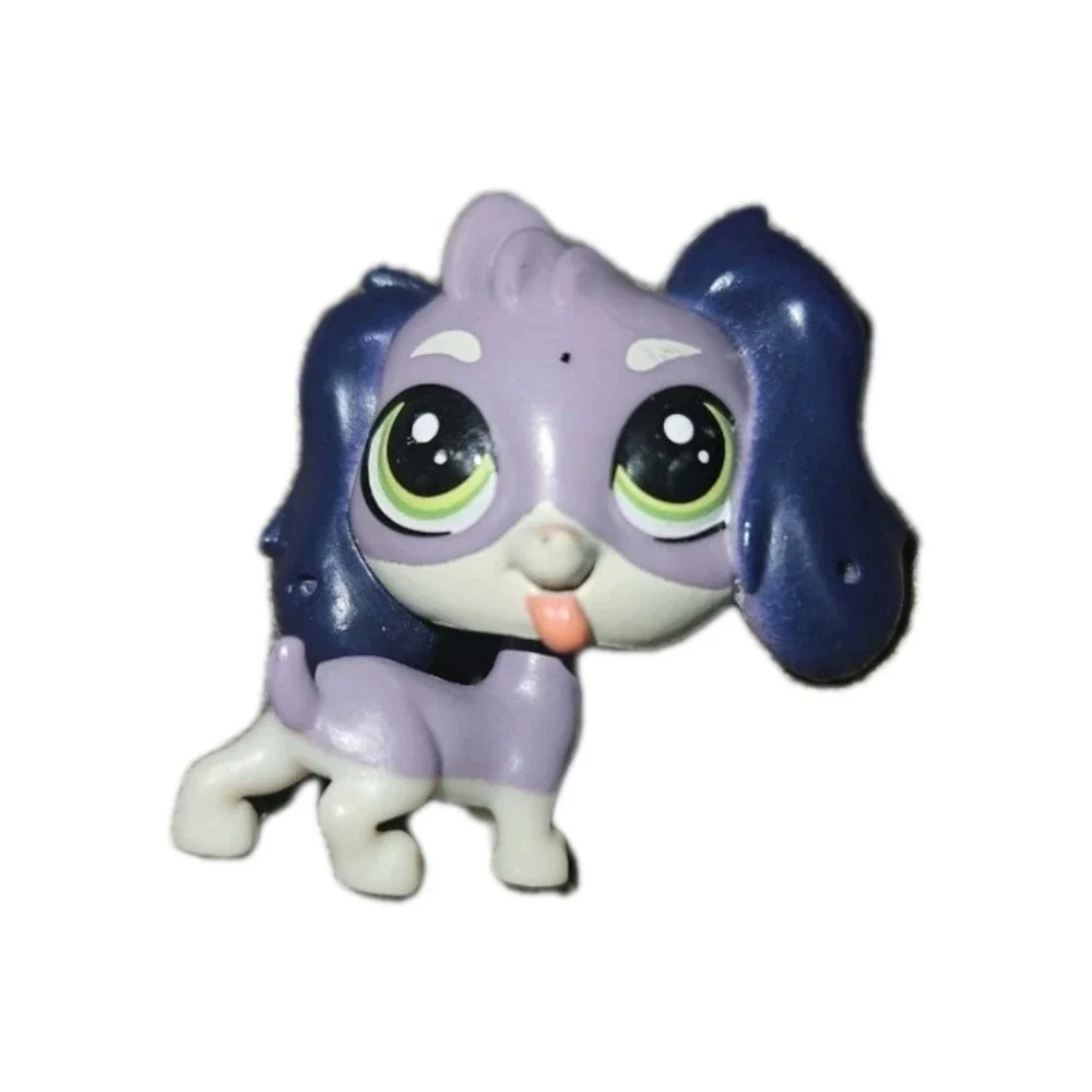 Littlest Pet Shop LPS #4101 Spaniel Named Frankie Lowman Green Eyes